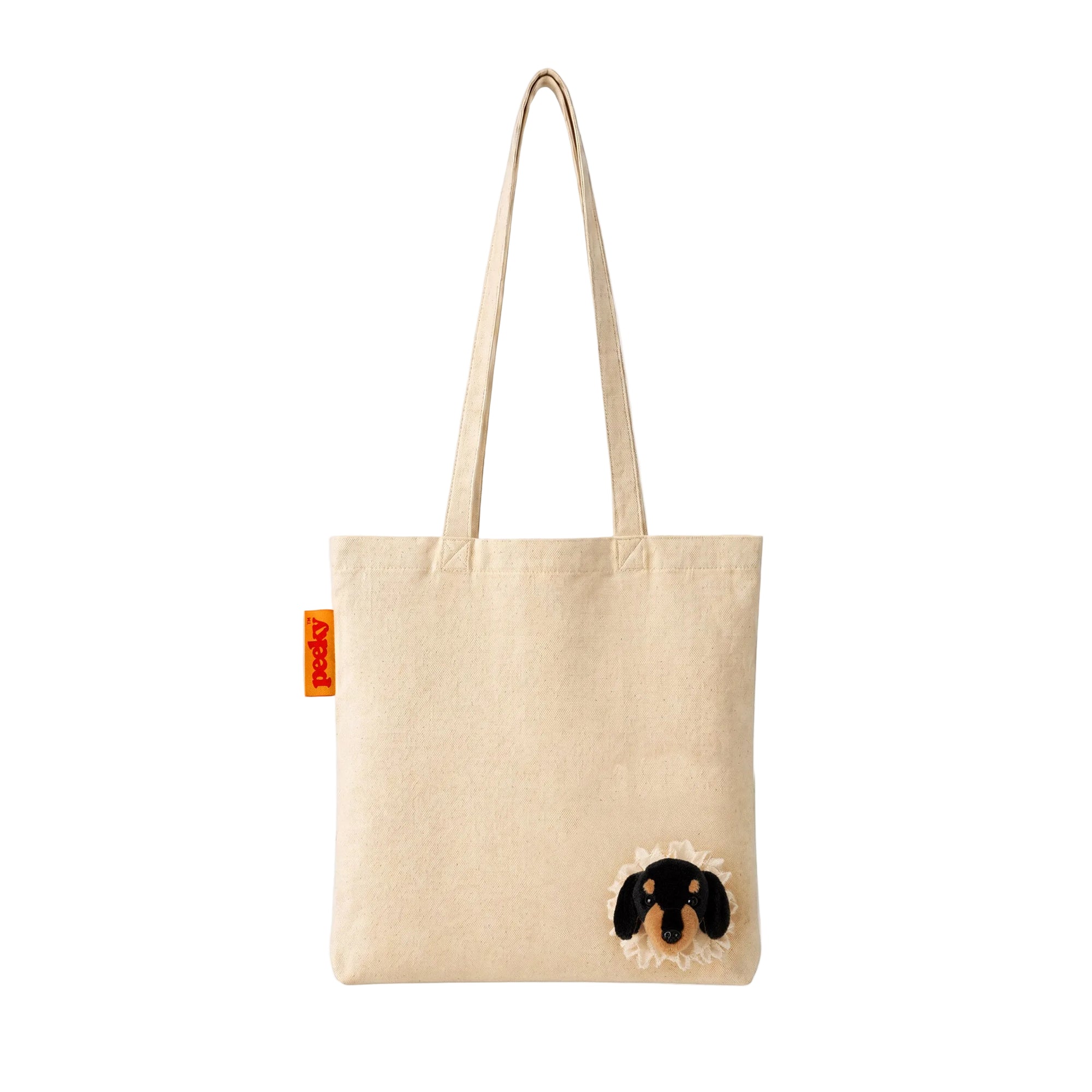 Canvas Tote Bag Peeky Hond - Suck UK