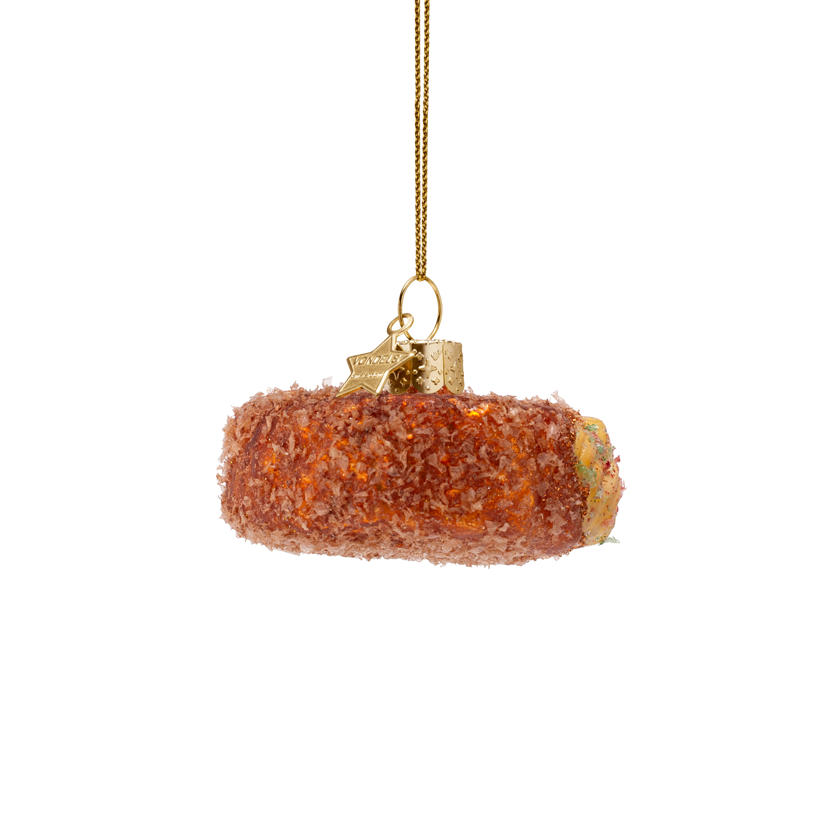 Christmas Ornament Bamischijf - Vondels