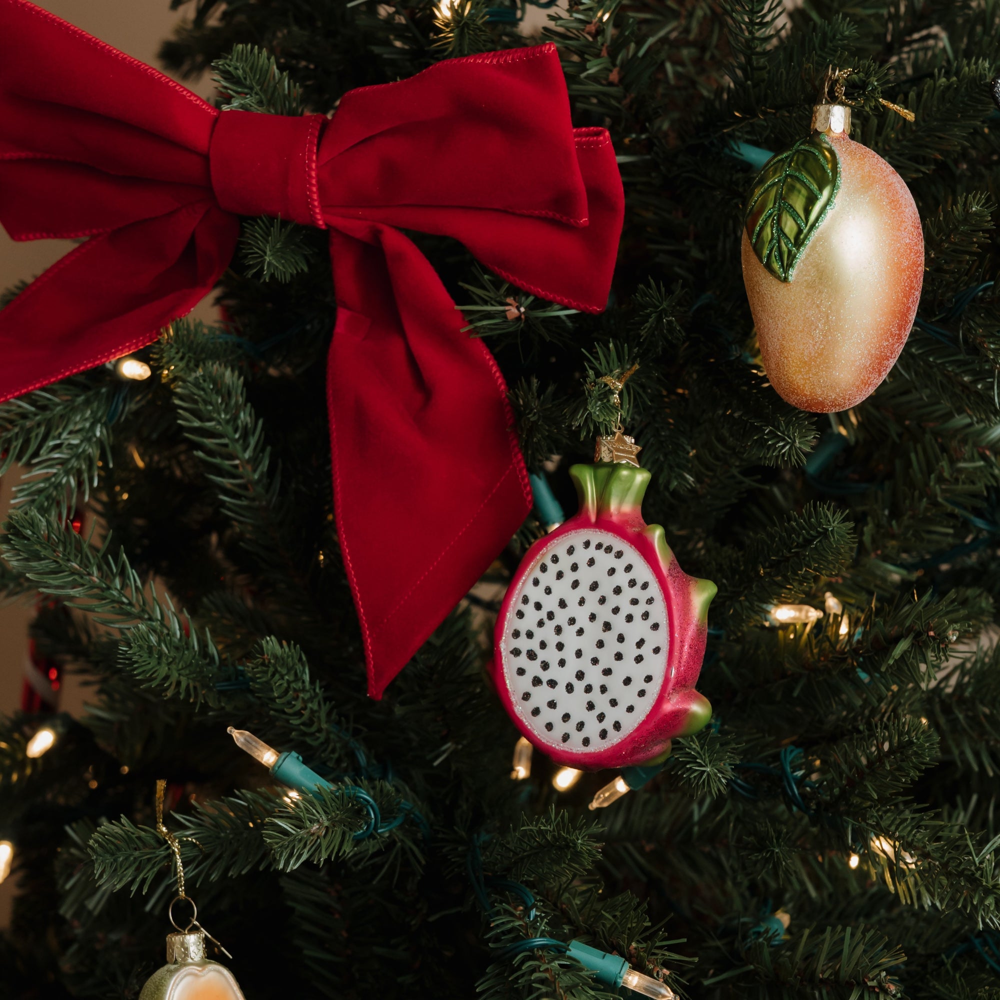 Christmas Ornament Dragonfruit - Vondels