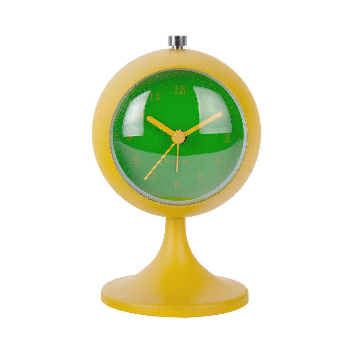 Alarm Clock Funky Retro Yellow - Karlsson