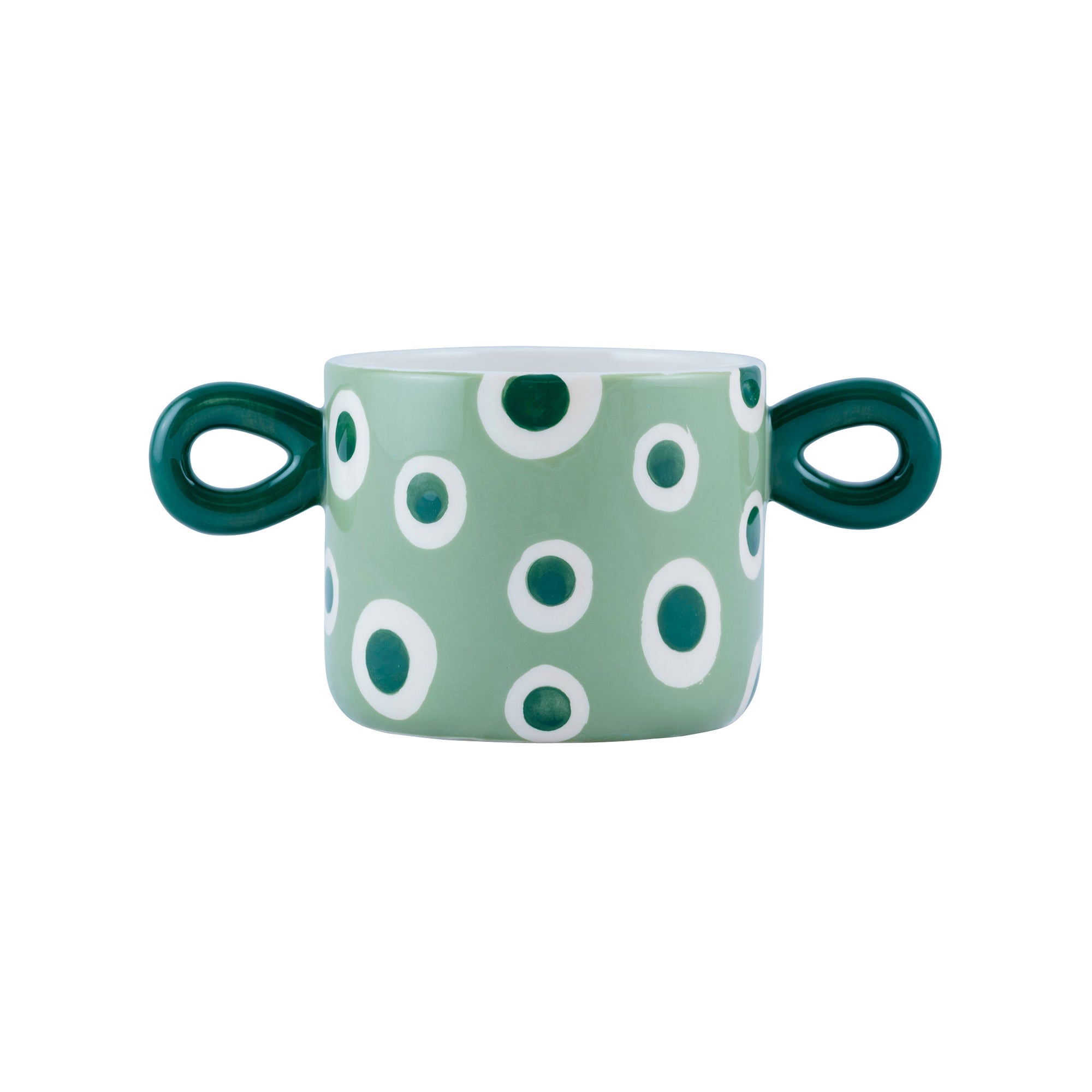 Plantenpot Mariana Dancing Dots - Qué Rico