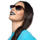 Sunglasses Adriana Small Havana Blue - Okkia 
