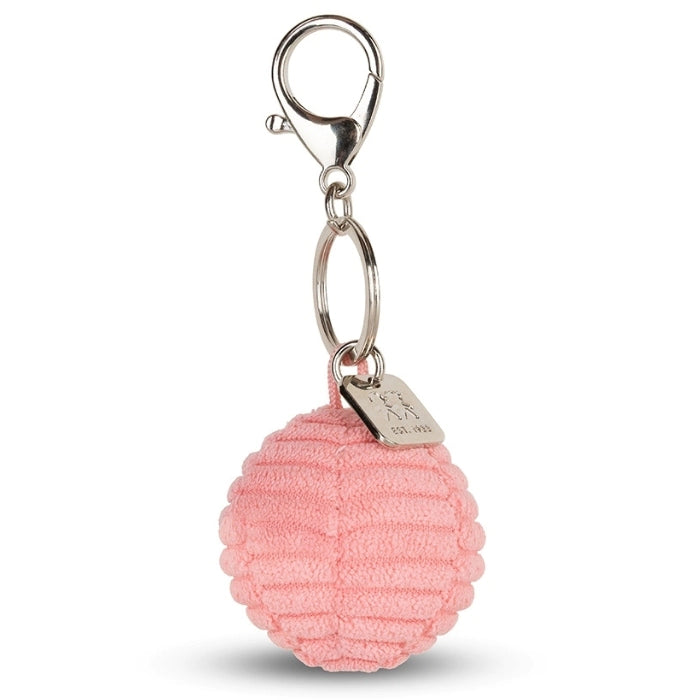 Sleutelhanger Smiley ECO Corduroy Bubblegum Roze – Bon Ton Toys