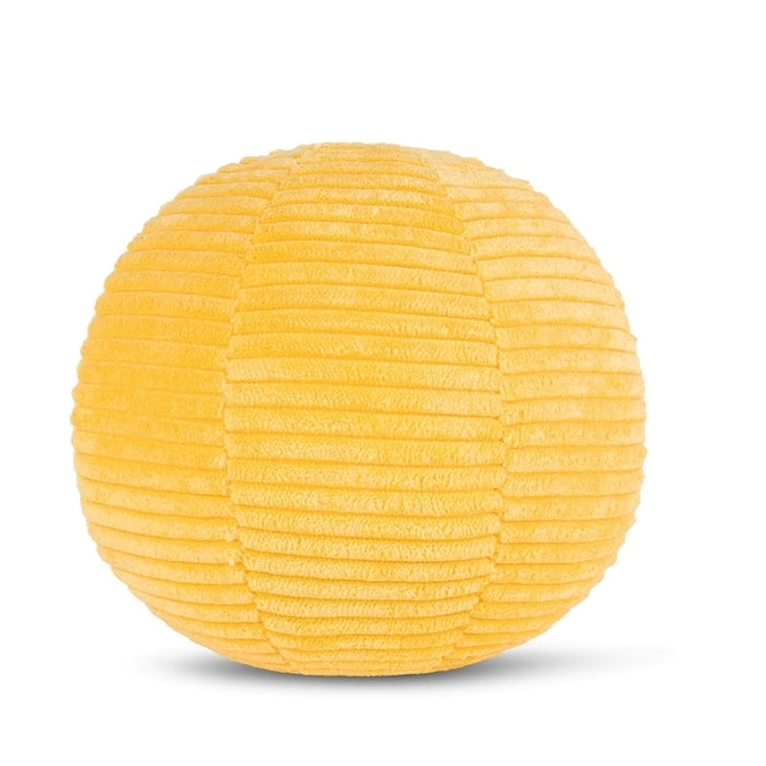 Knuffel Smiley ECO Corduroy Geel – Bon Ton Toys