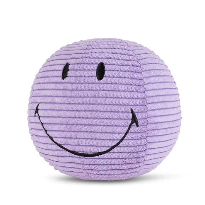 Knuffel Smiley ECO Corduroy Paars – Bon Ton Toys