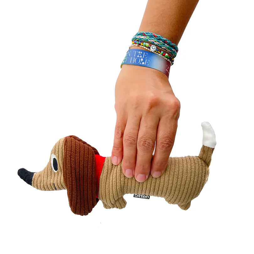 Pocket Pal Stretched Sausage Dog - Bitten