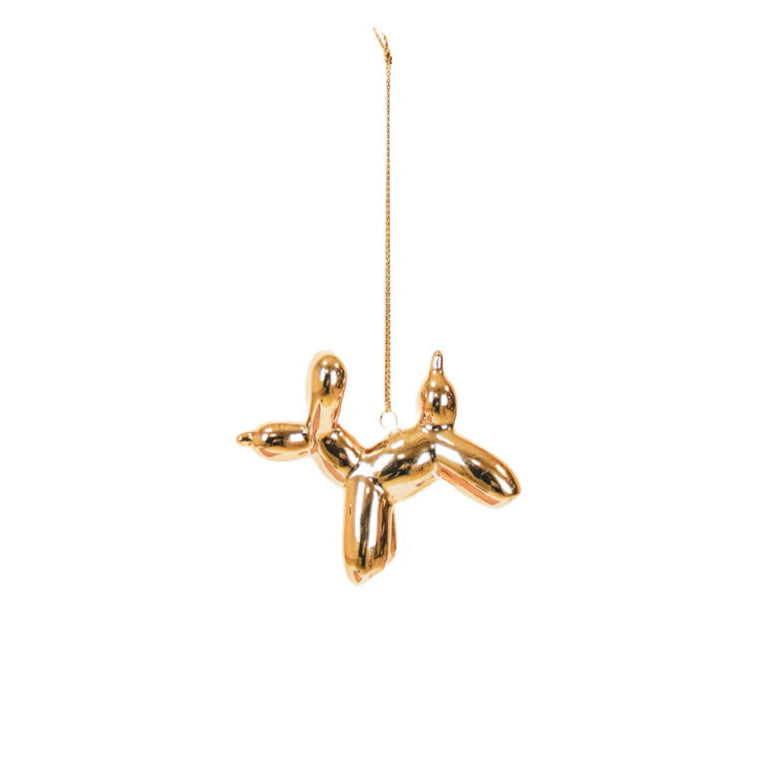 Kerst Ornament Ballon Dog Goud – House Vitamin