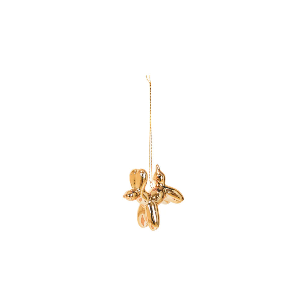 Kerst Ornament Ballon Dog Goud – House Vitamin