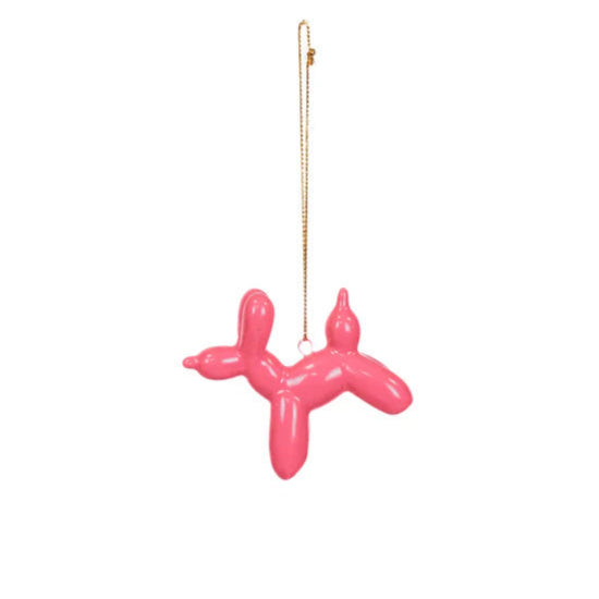 Kerst Ornament Ballon Dog Roze – House Vitamin