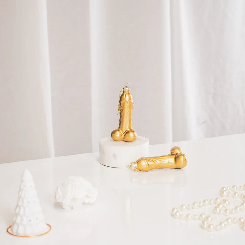 Kerst Ornament Penis Goud – House Vitamin
