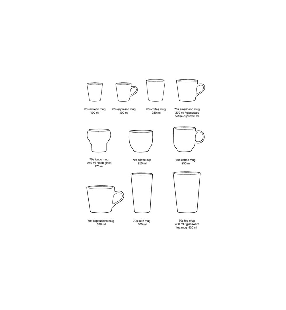 Mokken Lungo Coral - HKliving (Set van 2)