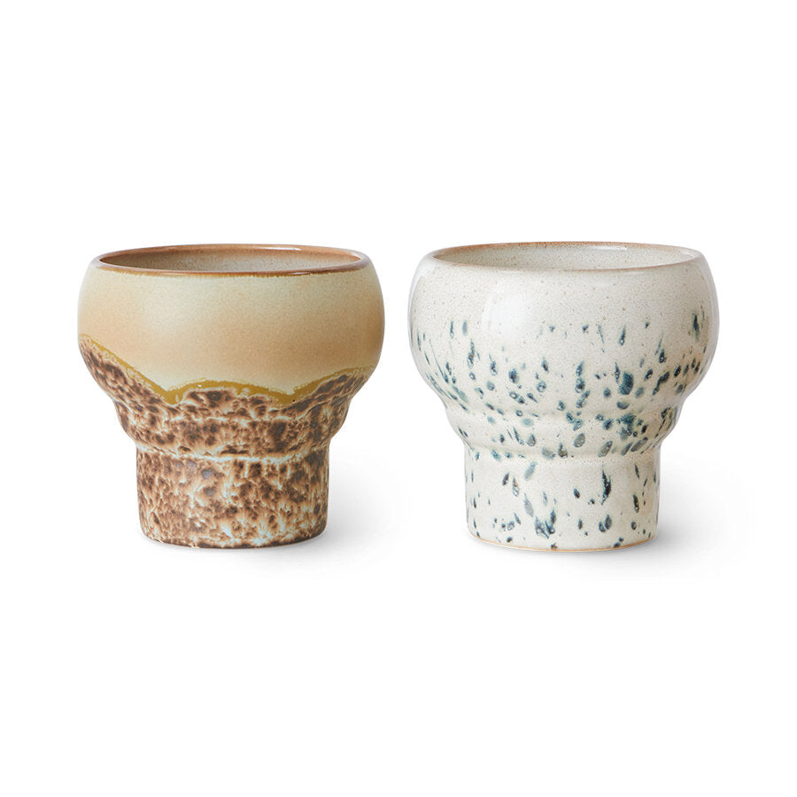 Mokken Lungo Coral - HKliving (Set van 2)