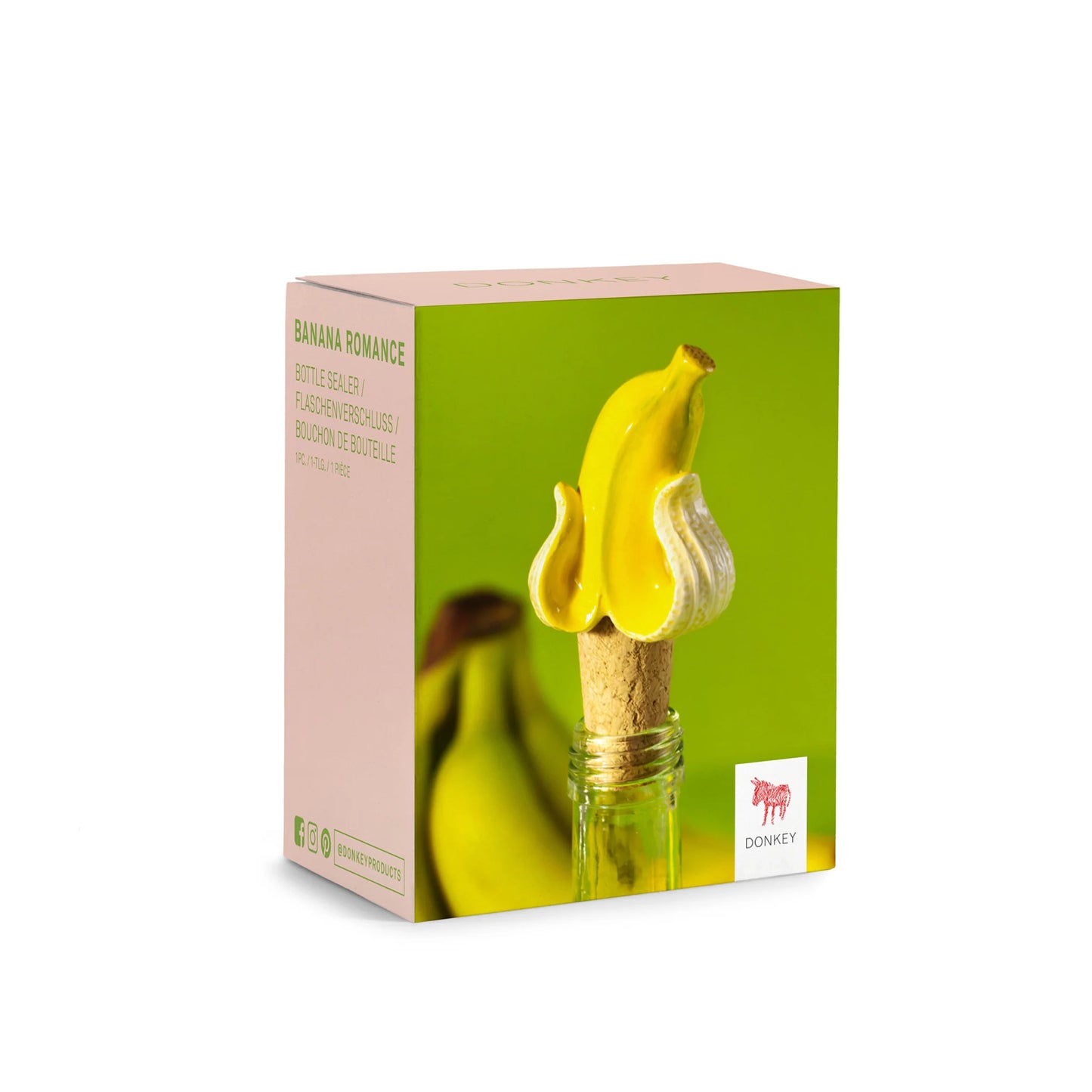 Flessen Stopper Banaan - Donkey