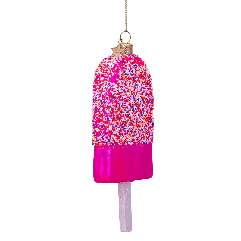 Kerst Ornament Roze IJsjes – Vondels