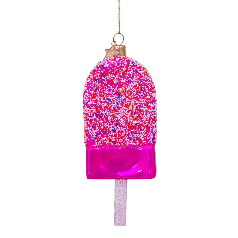 Kerst Ornament Roze IJsjes – Vondels