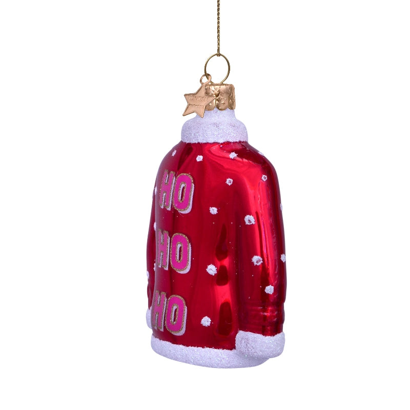 Christmas Ornament Christmas Sweater Ho Ho Ho – Vondels