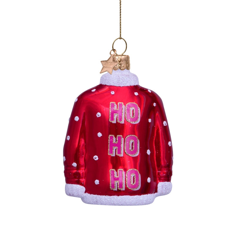 Kerst Ornament Kersttrui Ho Ho Ho – Vondels