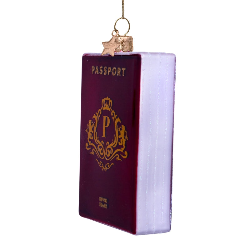 Kerst Ornament Paspoort  – Vondels