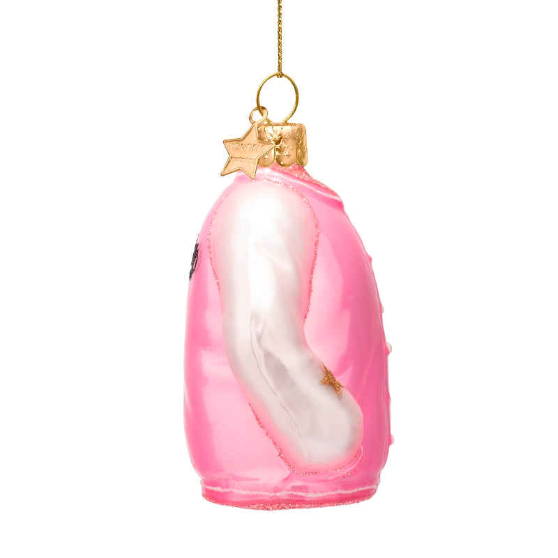 Kerst Ornament Roze Bomberjack – Vondels