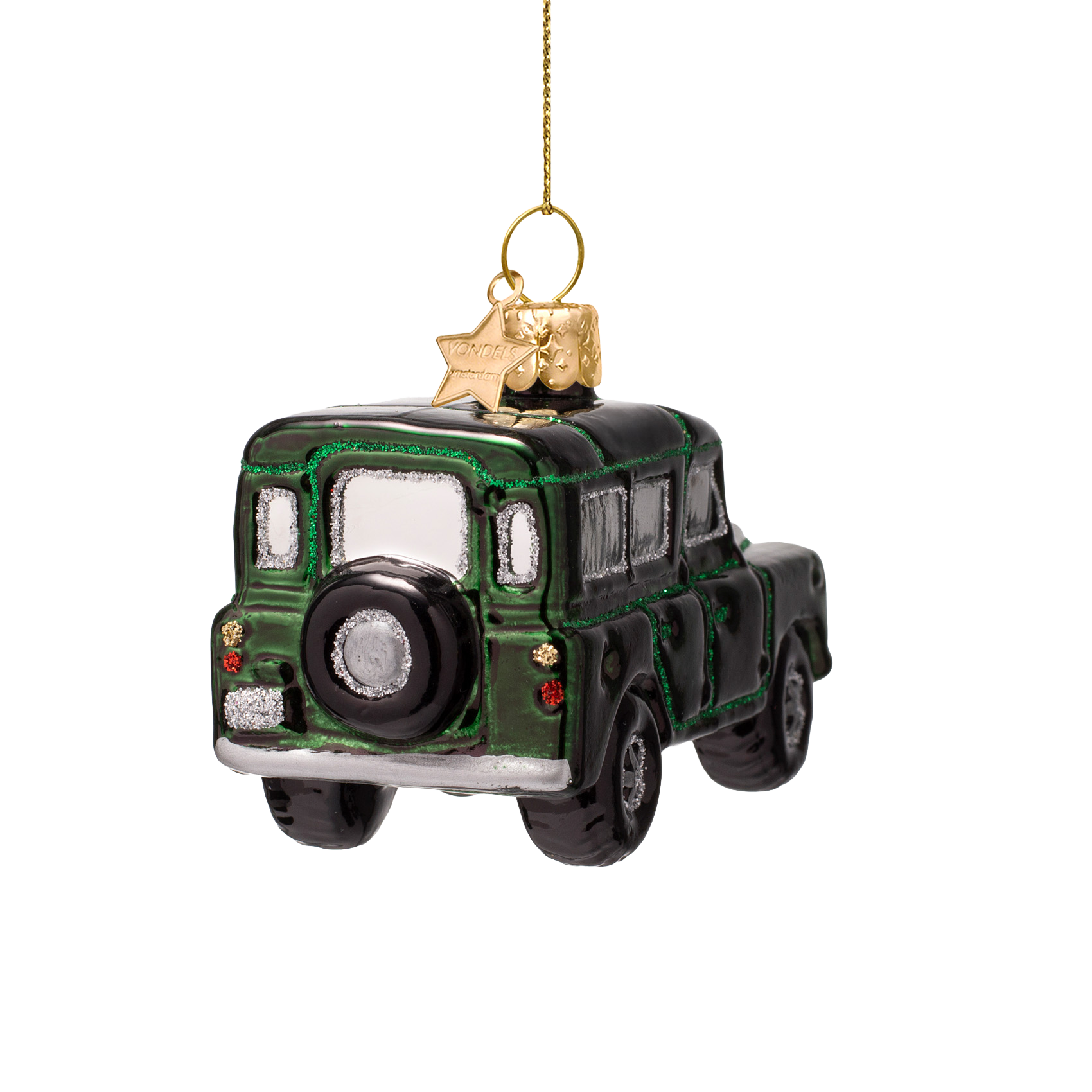 Christmas Ornament SUV - Vondels