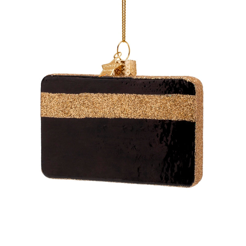 Kerst Ornament Zwarte Creditcard – Vondels