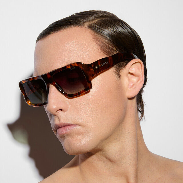 Sunglasses Kansas Classic Havana OKKIA x SELETTI - Okkia