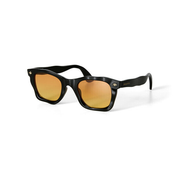 Sunglasses Dakota Black Yellow Lens OKKIA x SELETTI - Okkia