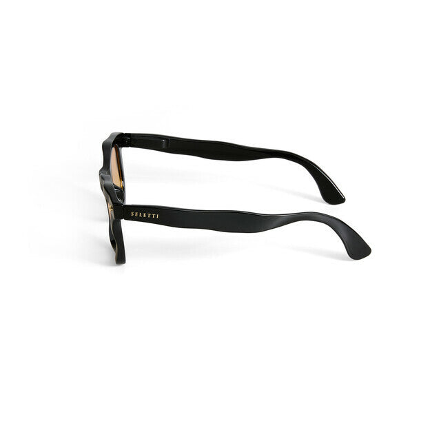 Sunglasses Dakota Black Yellow Lens OKKIA x SELETTI - Okkia