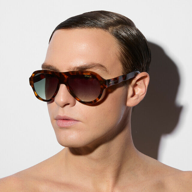 Sunglasses Florida Classic Havana OKKIA x SELETTI - Okkia