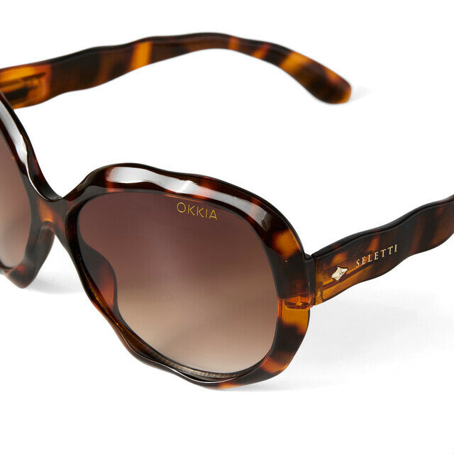 Sunglasses California Classic Havana OKKIA x SELETTI - Okkia