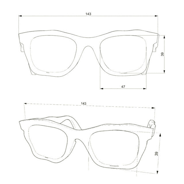 Sunglasses Dakota Classic Havana OKKIA x SELETTI - Okkia