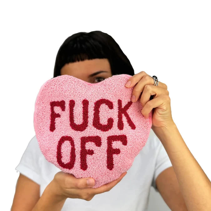 Beanbag F#ck Off Heart – Bitten