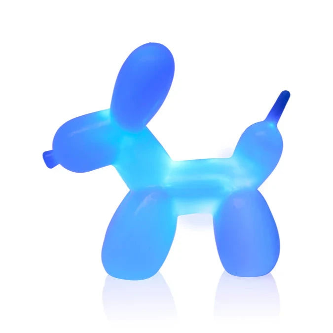 Lamp Balloon Dog Blue - Bitten