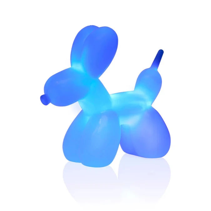 Lamp Balloon Dog Blue - Bitten