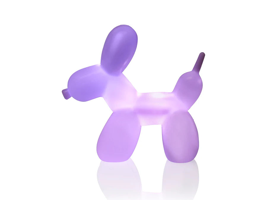 Lamp Balloon Dog Paars - Bitten