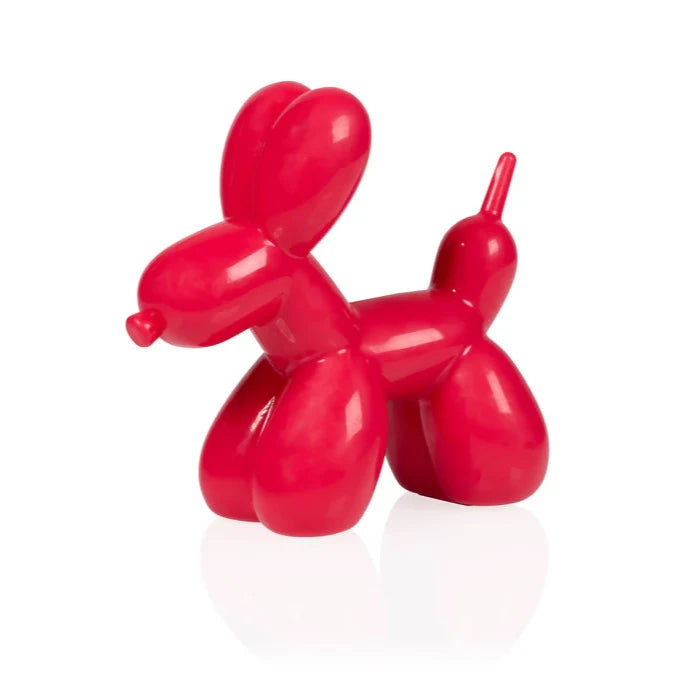 Lamp Balloon Dog Rood - Bitten