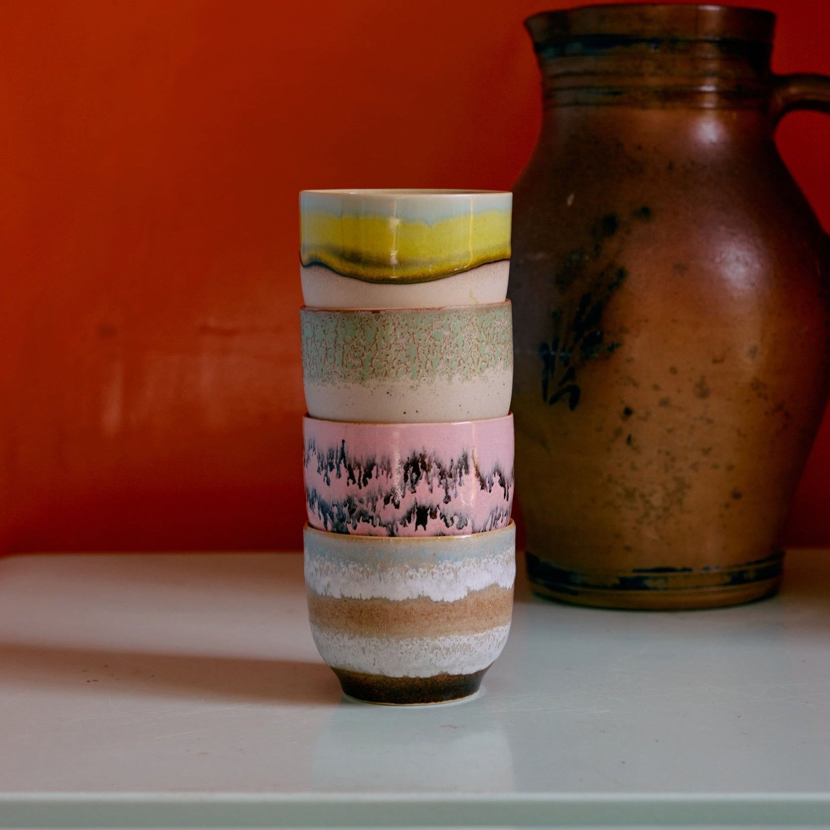 Kopjes Café Deco (Set van 4) – HKliving