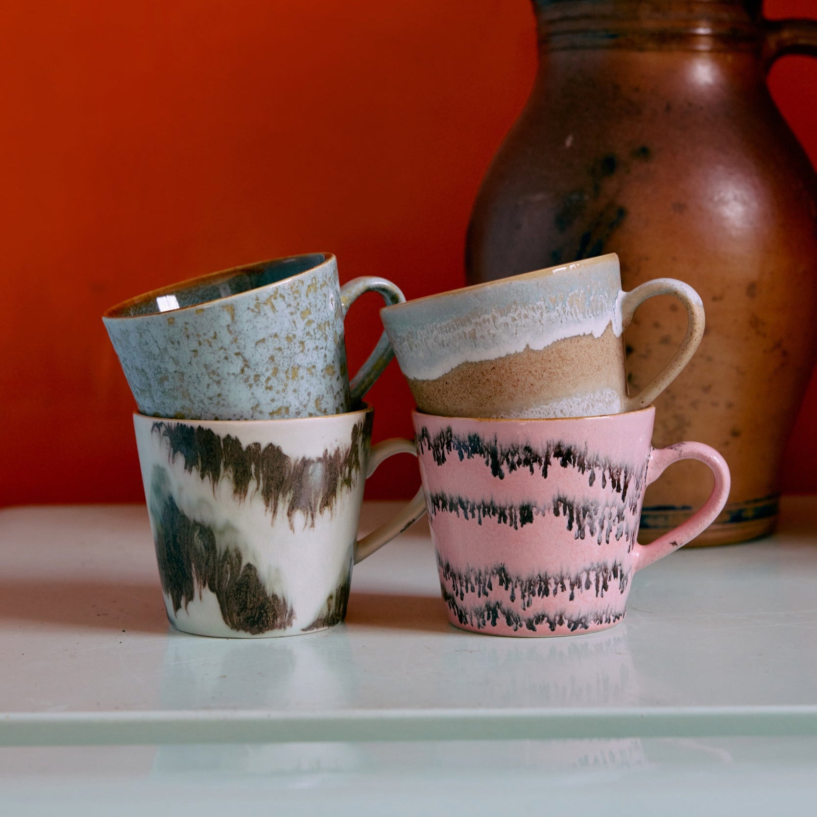 Mokken Cappuccino Dada (Set van 4) – HKliving