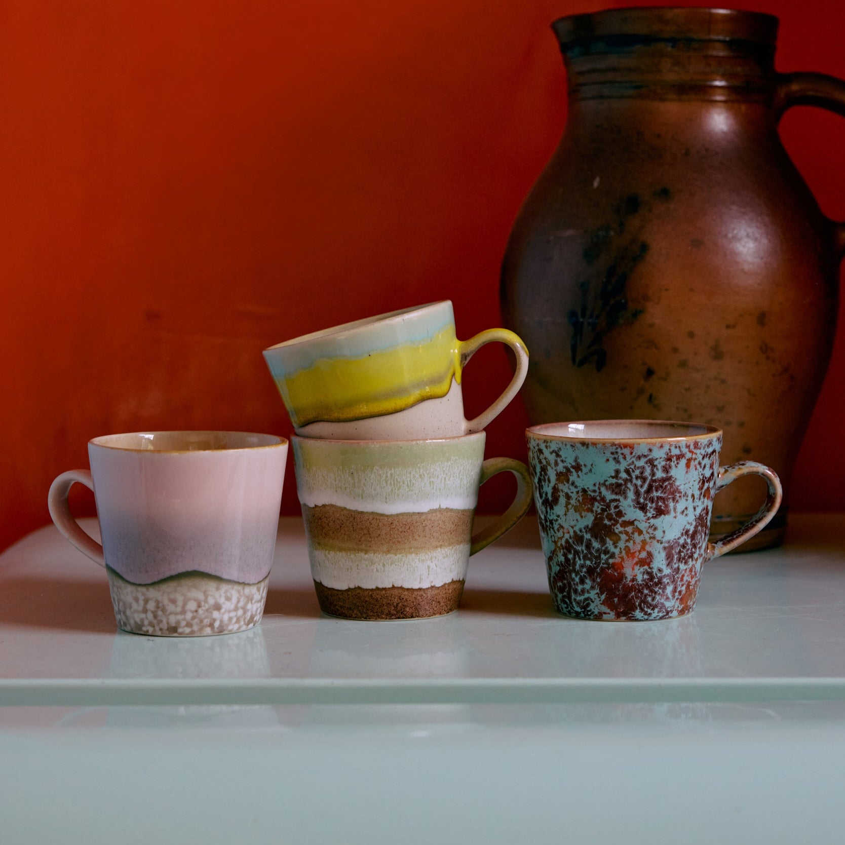 Mokken Americano Rococo (Set van 4) – HKliving