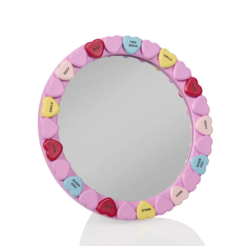 Spiegel Sweet Heart Candy Paars - Bitten