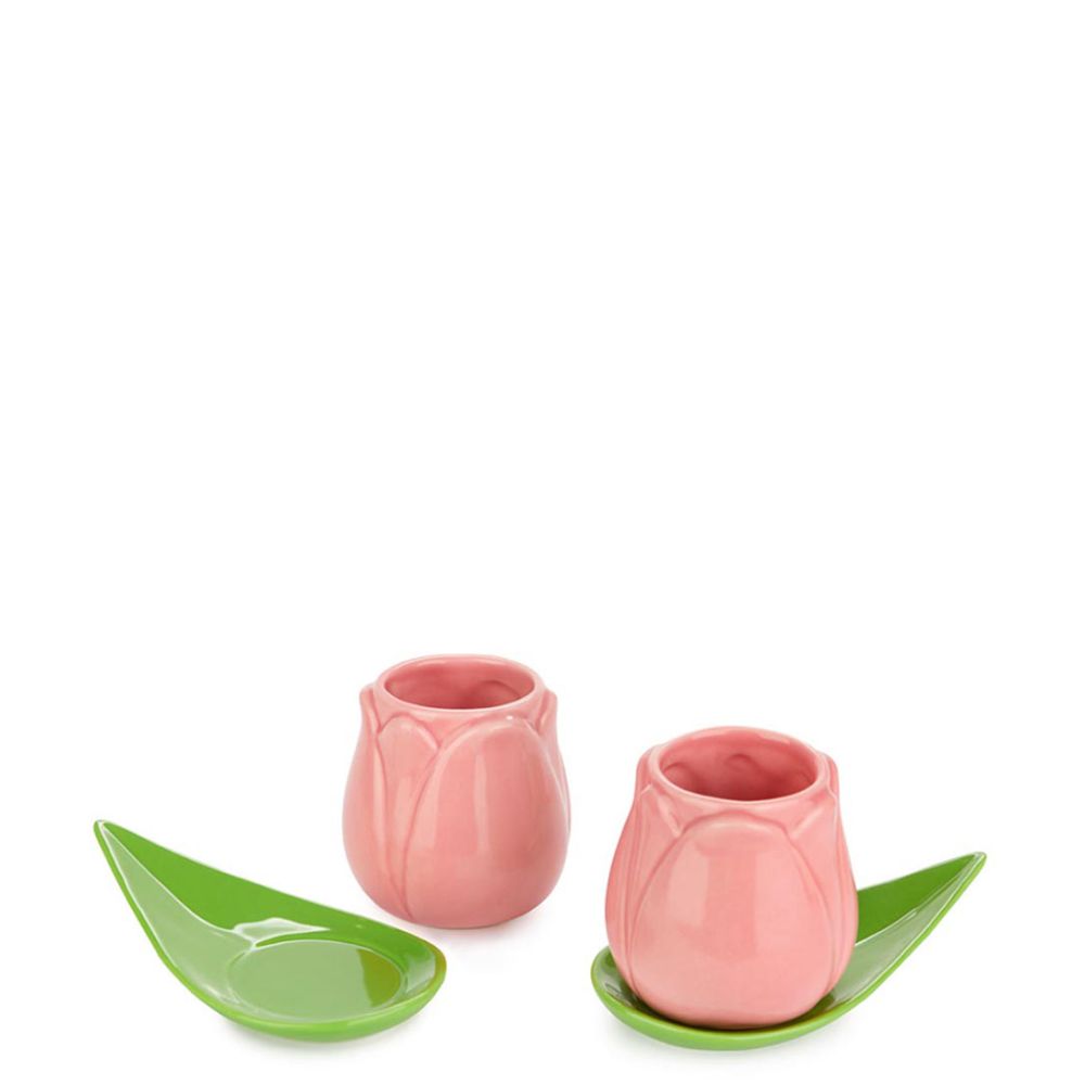 Mug Set Coffee Tulip Pink - Balvi