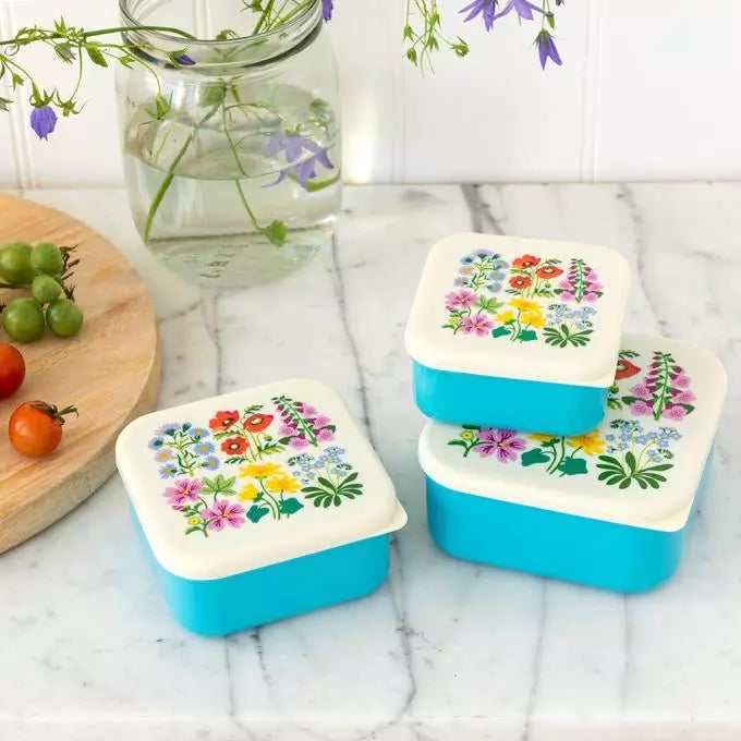 Snackbox Wild Flowers 3er-Set - Rex London