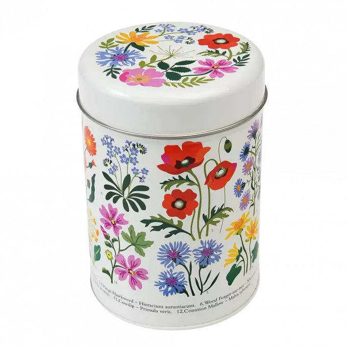 Storage tin Wild Flowers - Rex London