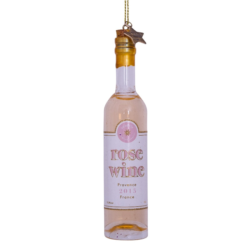 Kerst Ornament Fles Rosé – Vondels