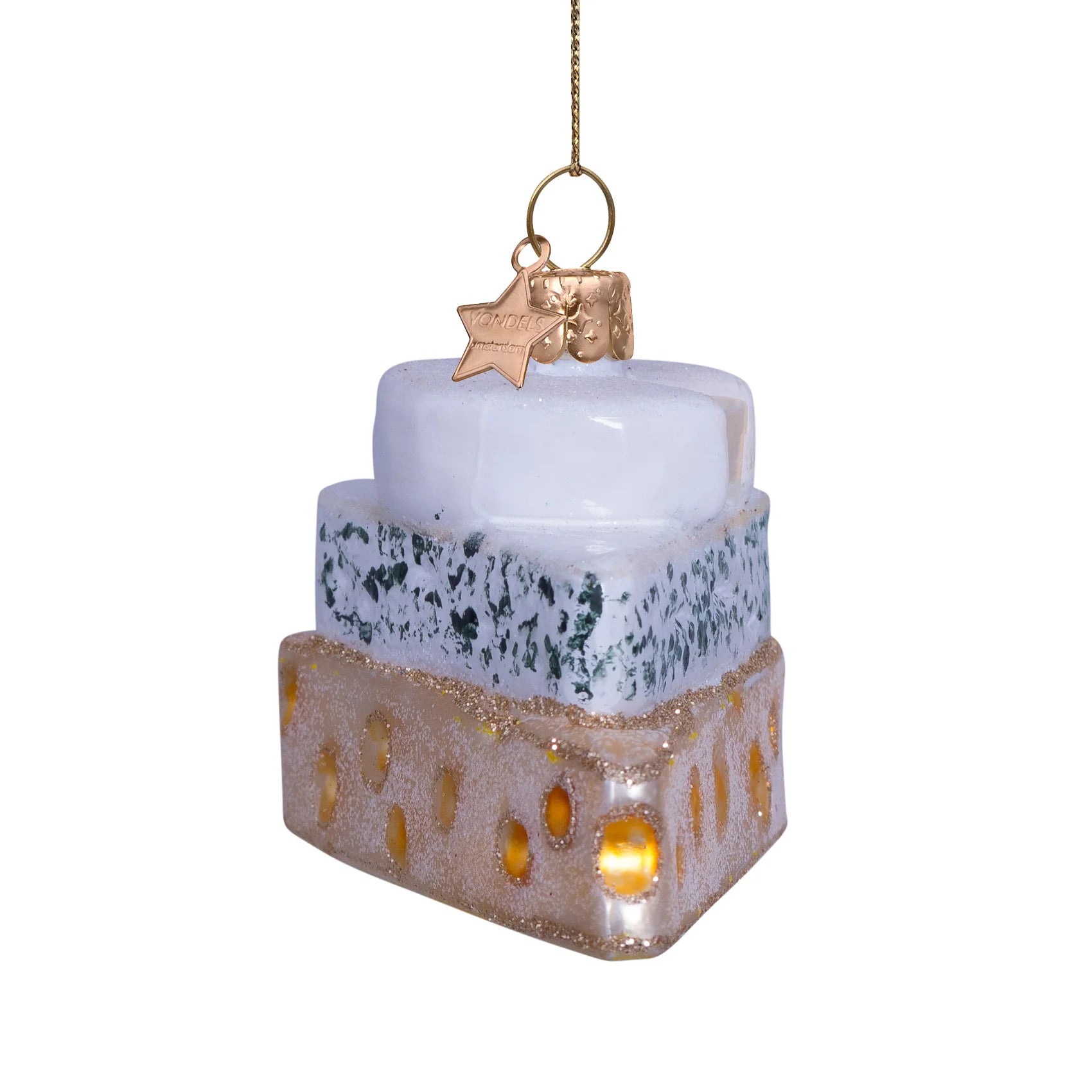 Kerst Ornament Drie Kazen - Vondels