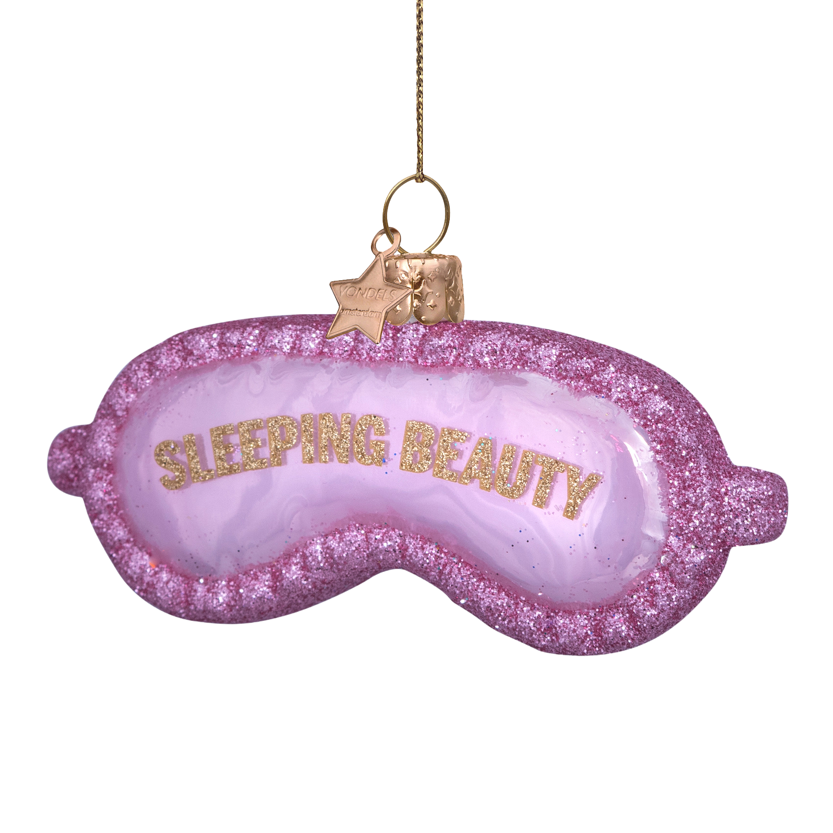 Christmas Ornament Sleeping Mask Pink - Vondels