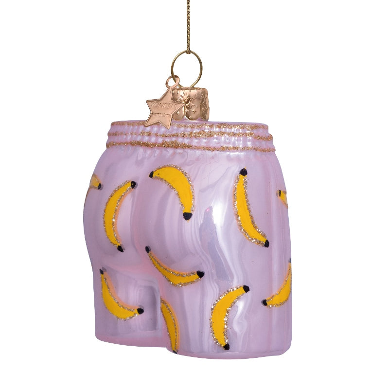 Christmas Ornament Boxer Shorts Bananas – Vondels