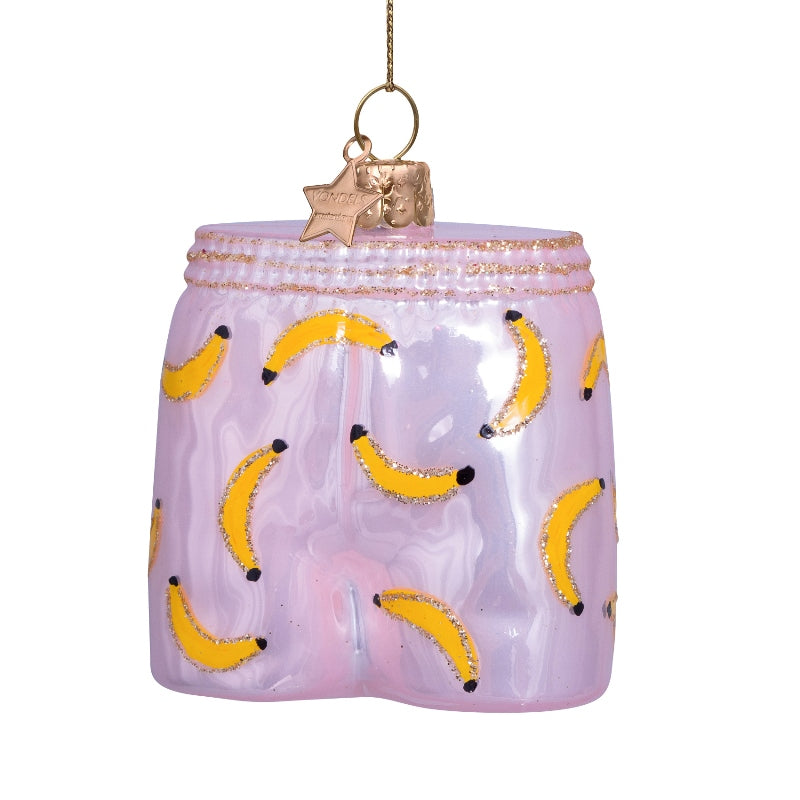 Christmas Ornament Boxer Shorts Bananas – Vondels
