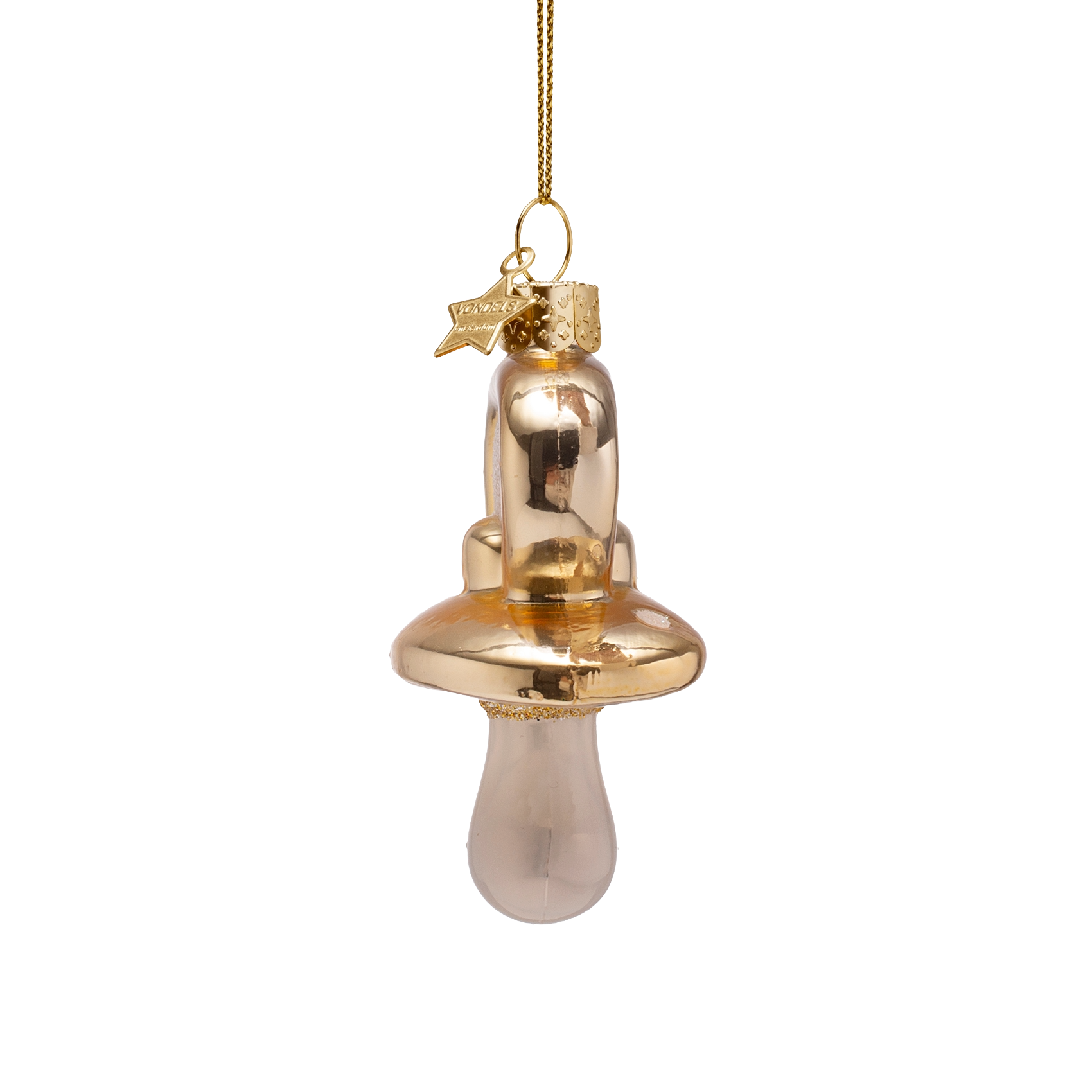 Christmas Ornament Golden Dummy - Vondels