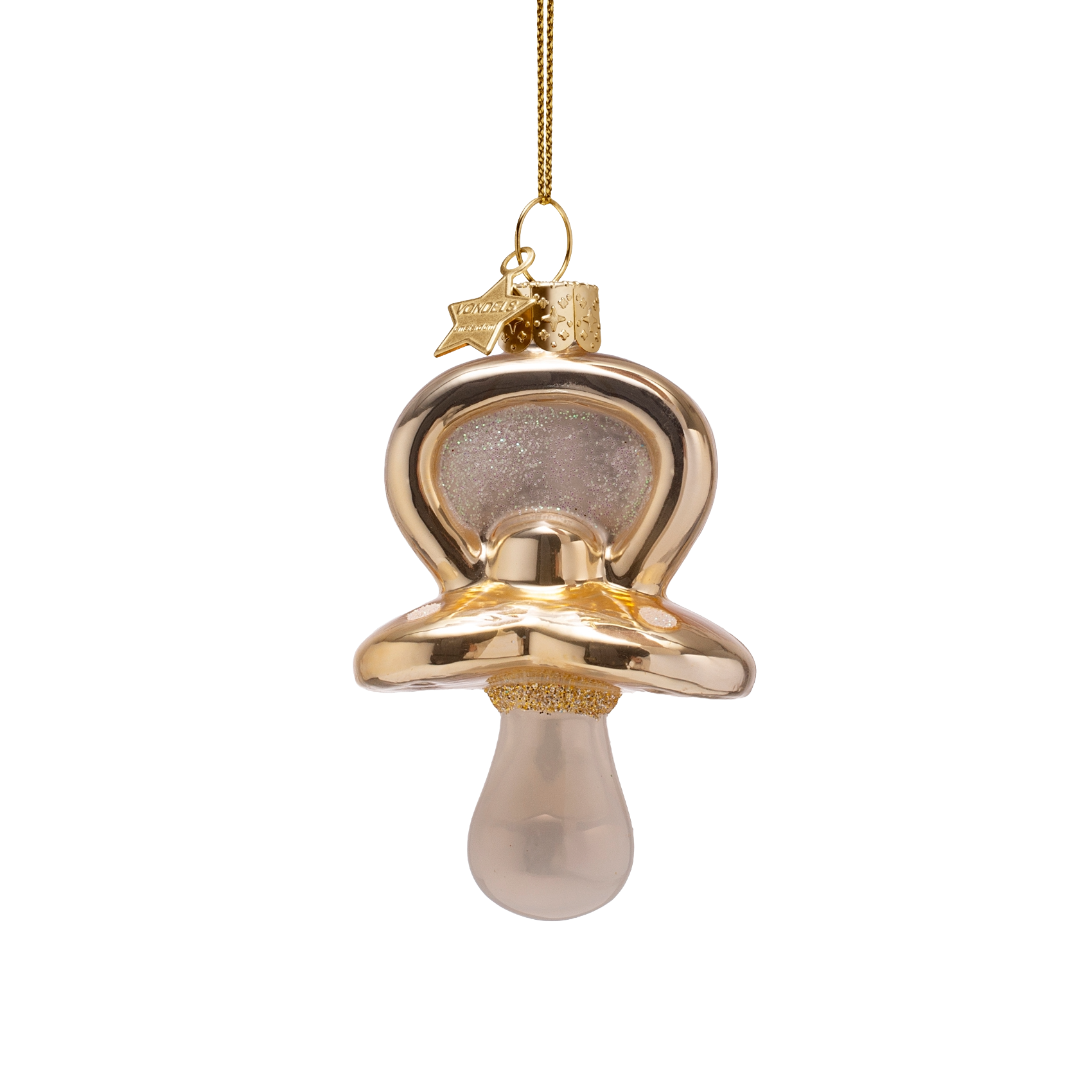 Christmas Ornament Golden Dummy - Vondels